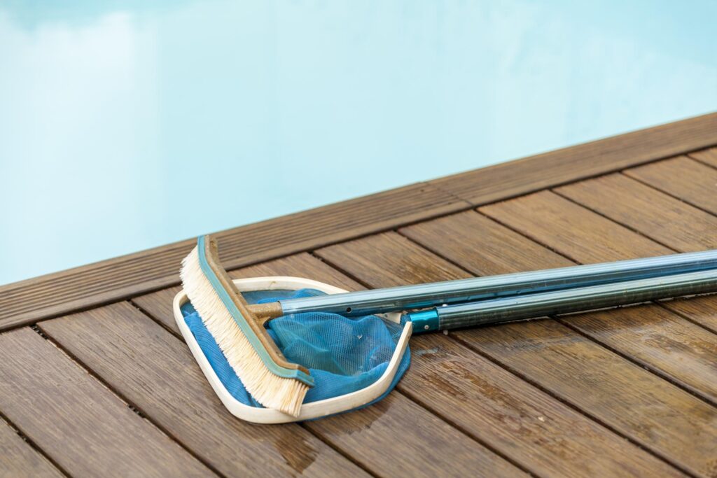 a tool for cleaning the pool